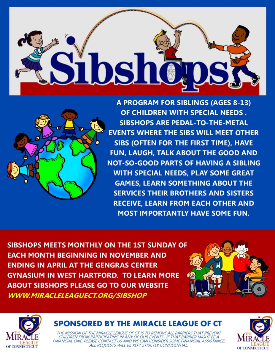 Sibshops Program is Open to Siblings of any Child who has Special Needs